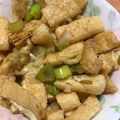 黄金の輝き亭's cooksnap of when they made 油揚げ大量消費！鶏皮ならぬ油揚げポン酢！.