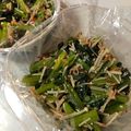 クック8HLY08☆'s cooksnap of when they made さっぱり【小松菜と干しエビのごまポン酢】.