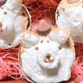 専門学生のなち's cooksnap of when they made 秋田犬サンタのクリスマスカップケーキ☆.