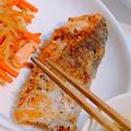 みぃ☆Cook's cooksnap of when they made ハーブ香るふんわり♪鮭のムニエル.