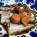 みっくママ's cooksnap of when they made フライパン♪梅と生姜でさんまの煮付け☆.