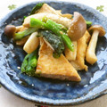 あわ雪りんご's cooksnap of when they made 小松菜と油揚げの炒め煮.