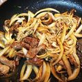 さわら383's cooksnap of when they made 牛肉のブラックペッパー炒め.