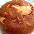 まゆみ××'s cooksnap of when they made HMと炊飯器で！さつま芋とりんごのケーキ.
