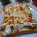 うたかた。's cooksnap of when they made ジェノベーゼトースト.
