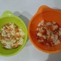 maroor's cooksnap of when they made 離乳食中期～秋の味覚☆柿の白和え.