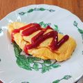 あたりめっこ's cooksnap of when they made 簡単レンジdeチーズオムレツ.