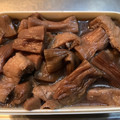 ウサピー's cooksnap of when they made ずいきと油揚げの煮物.