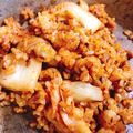 みずづいろ's cooksnap of when they made 簡単！納豆キムチチャーハン.