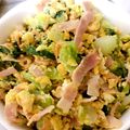 goodluckベア's cooksnap of when they made 卵とチンゲン菜とベーコンのゴマ油炒め☆.