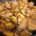 るいねこすき's cooksnap of when they made 簡単に♪フライパンで♪豚肉と大根煮物.