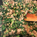 ももかば's cooksnap of when they made 大根の葉と豚そぼろのシャキシャキふりかけ.