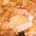 yukksmi's cooksnap of when they made とろっと温まる＊白菜ときのこの汁物＊.