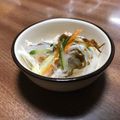 satto0119's cooksnap of when they made ☆キューリ 長芋 春雨 もずくの酢の物.