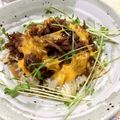 フジぽん's cooksnap of when they made ★簡単★豚バラとえのきのチーズ乗せ.
