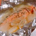 らいちゅうさん's cooksnap of when they made フライパン1つで鮭ときのこのホイル焼き.