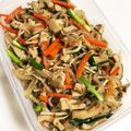 まめこな's cooksnap of when they made お弁当に♪高野豆腐としらたきの炒めもの♪.