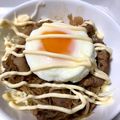 kana7332's cooksnap of when they made 卵がとろ〜り豚マヨ丼.