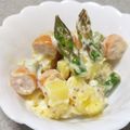 こむぎぱくぱく's cooksnap of when they made じゃがいもとアスパラのサラダ.