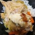 クックIASLGM☆'s cooksnap of when they made ロティサリーチキンのリメイク親子丼.