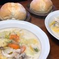 もっくまいsキッチン's cooksnap of when they made 白菜と鶏肉のクリーム煮.