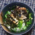 nosso's cooksnap of when they made 鯖の水煮丼.