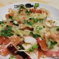 クック0UQ98I☆'s cooksnap of when they made イカのサラダ白味噌ハニーマスタードソース.