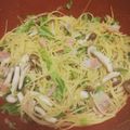 クック0UQ98I☆'s cooksnap of when they made きのことベーコンの和風パスタ.
