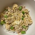 kk4788's cooksnap of when they made ☺時短☆簡単♪子供が喜ぶ鶏そぼろ親子丼☺.