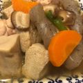 うーこん's cooksnap of when they made めんつゆで高野豆腐の煮物.