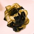 空咲槻's cooksnap of when they made きゅうりとわかめの酢の物.