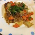 ayayan05's cooksnap of when they made 豚肉とべか菜の味噌炒め.