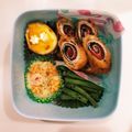 ❁Abake❁'s cooksnap of when they made 豚肉の海苔巻きフライ.