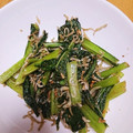 ちゃぴこ324's cooksnap of when they made 【お弁当】小松菜としらすのマヨ炒め.