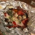 keb's cooksnap of when they made しいたけとトマトのホイル焼き.