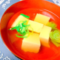 ☆３匹の子ぶた☆'s cooksnap of when they made 簡単ぷるりん☆卵豆腐のお吸物仕立て.