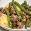 yummy?'s cooksnap of when they made 豚肉とインゲンと卵の炒め物.