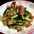 椎茸野原's cooksnap of when they made 小松菜とベーコンのバター醤油炒め.