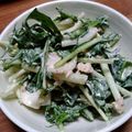 Tarara♪♪'s cooksnap of when they made 決め手はごま油！大根と水菜とツナのサラダ.