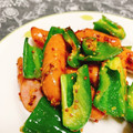 はるシェフ's cooksnap of when they made ウィンナーとピーマンの粒マス炒め.