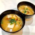 ゆにこーん☆'s cooksnap of when they made なめこ豆腐えのきの味噌汁.