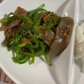 traum1's cooksnap of when they made ピーマンとコンニャクのＸＯ醤炒め.