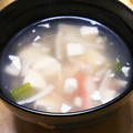 あ～ちゃんさ～ちゃん's cooksnap of when they made カニカマと豆腐のとろふわスープ♪.