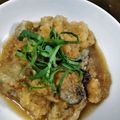 kirinda's cooksnap of when they made フライパン1つ♪牡蠣のさっぱりみぞれ煮.