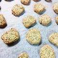 さよみん's cooksnap of when they made 卵・乳なし☆ほうれん草クッキー.