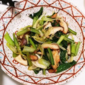 亜矢佳's cooksnap of when they made ドレで簡単♪エリンギと小松菜のうま塩炒め.
