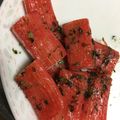 お願いひつじ's cooksnap of when they made 簡単あと一品！カニカマ磯辺焼き.