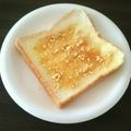toccot's cooksnap of when they made ふわふわ☆ふかふかはちみつきなこトースト.