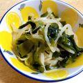 こはる・▽・'s cooksnap of when they made もやしとワカメの中華和え.