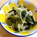 こはる・▽・'s cooksnap of when they made もやしとワカメの中華和え.